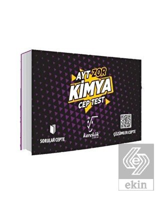 AYT Cep Test Kimya (Zor)