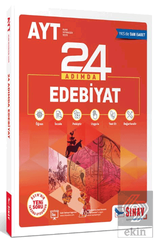 2022 AYT Edebiyat 24 Adımda Konu Anlatımlı Soru Ba
