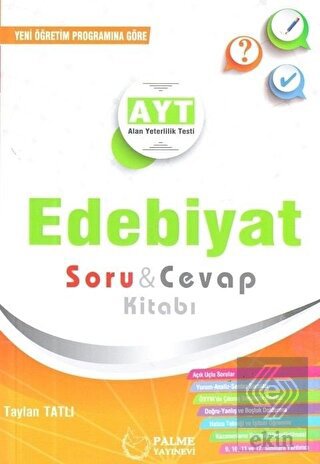 AYT Edebiyat Soru ve Cevap Kitabı