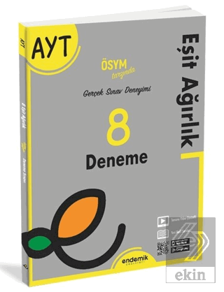 Ayt Eşit Ağırlık 8 Deneme