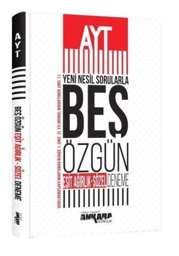 AYT Yeni Nesil Sorularla Eşit Ağırlık - Sözel 5 Öz
