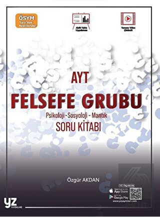 AYT Felsefe Grubu Psikoloji-Sosyoloji-Mantık Soru 