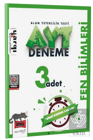 AYT Fen Bilimleri 3 Deneme Sınavı