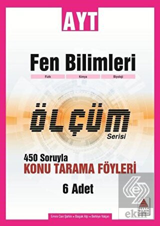 AYT Fen Bilimleri Ölçüm Serisi 450 Soruyla Konu Ta