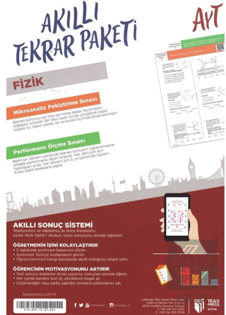 AYT Fizik Akıllı Tekrar Paketleri