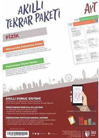 AYT Fizik Akıllı Tekrar Paketleri
