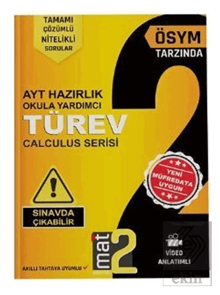 AYT Hazırlık Okula Yardımcı Türev Calculus Serisi 