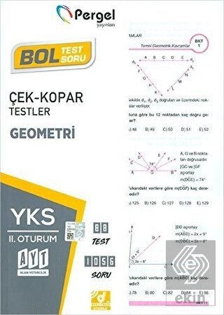 AYT İkinci Oturum Geometri Yaprak Test