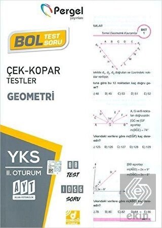AYT İkinci Oturum Geometri Yaprak Test