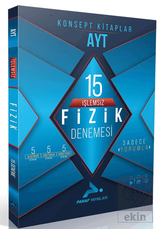 AYT İşlemsiz Fizik 15 Branş Denemesi