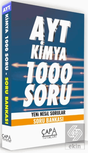 AYT Kimya 1000 Soru Yeni Nesil Sorular - Soru Bank