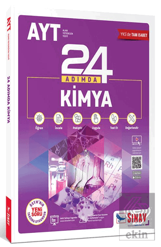 Ayt Kimya 24 Adımda Konu Anlatımlı Soru Bankası