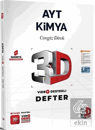 AYT Kimya Video Destekli Defter