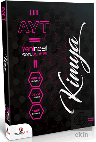 AYT Kimya Video Konu Anlatım ve Çözümlü Soru Banka