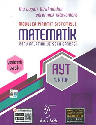 AYT Matematik 1.Kitap Konu Anlatımlı ve Soru Banka