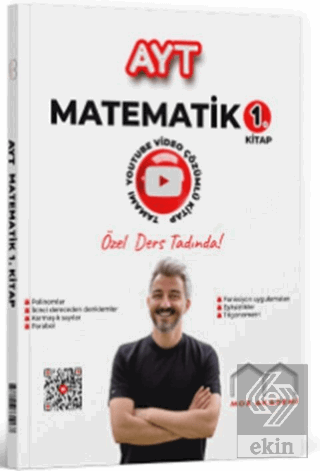 AYT Matematik 1. Kitap Tamamı Çözümlü Soru Bankası