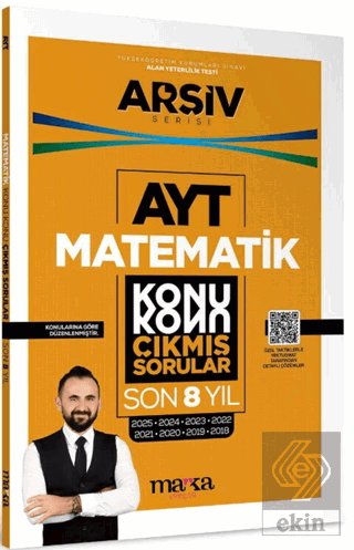 AYT Matematik Çıkmış Sorular Konu Konu Son 8 Yıl Tıpkı Basım Arşiv Ser