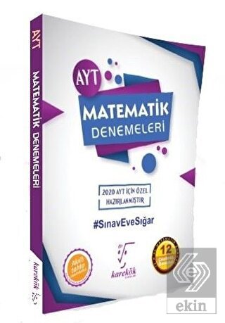 AYT Matematik Denemeleri 12 Çözümlü Deneme