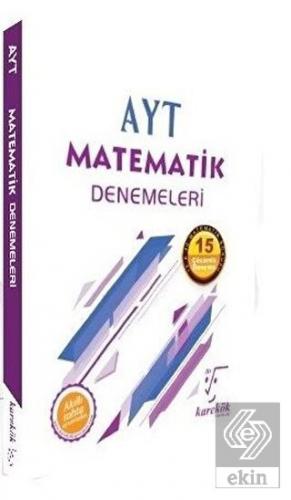 AYT Matematik Denemeleri - 15 Çözümlü Deneme