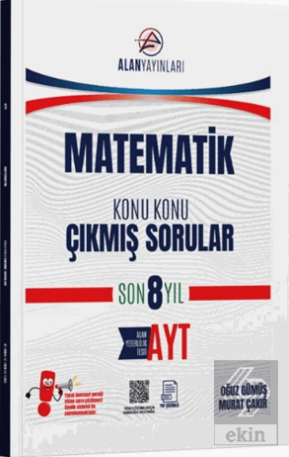 AYT Matematik Konu Konu Çıkmış Sorular Son 8 Yıl