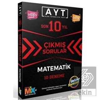 AYT Matematik Son 10 Yıl Çıkmış Sorular 10 Deneme