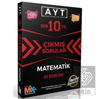 AYT Matematik Son 10 Yıl Çıkmış Sorular 10 Deneme