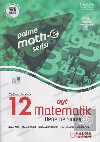 2020 AYT Math-e 12 Matematik Deneme Sınavı