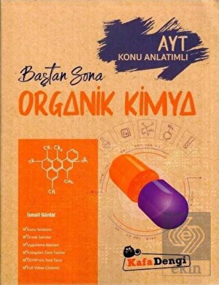 AYT Organik Kimya Baştan Sona Konu Anlatımlı