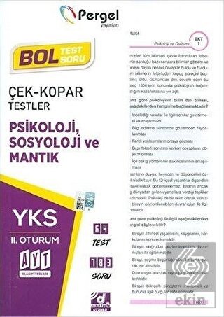 AYT Psikoloji Sosyoloji ve Mantık Yaprak Test