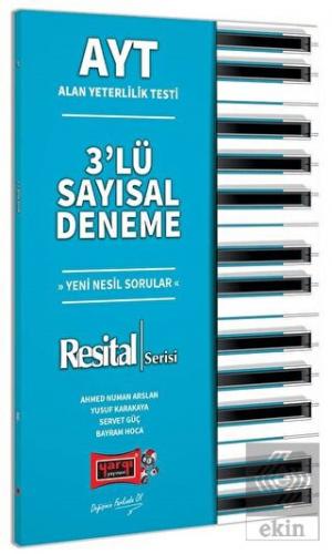 AYT Resital Serisi 3'lü Sayısal Deneme