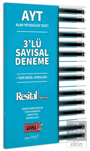 AYT Resital Serisi 3'lü Sayısal Deneme