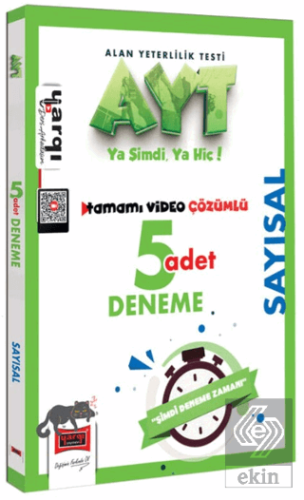 AYT Sayısal Tamamı Video Çözümlü 5 Deneme