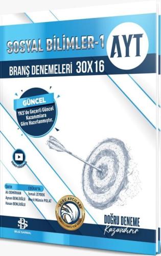 Bilgi Sarmal AYT Sosyal Bilimler 1 30 x 16 Branş D