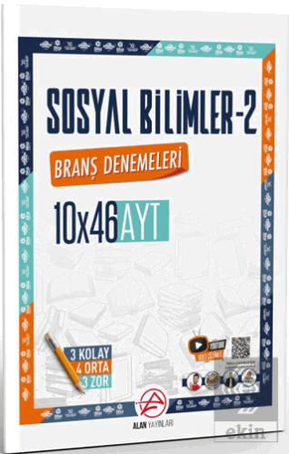 AYT Sosyal Bilimler - 2 10 x 46 Denemeleri