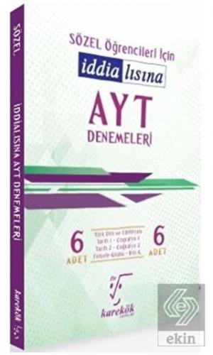 AYT Sözel Öğrencileri İçin İddialısına 6 lı Deneme