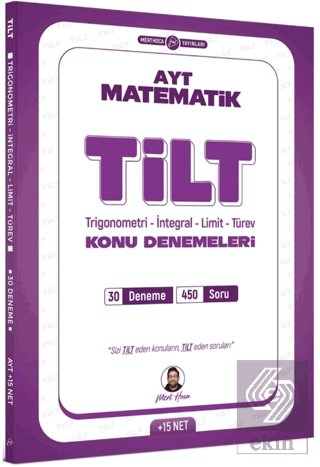 AYT TİLT Denemeleri Trigonometri İntegral Limit Türev 30lu Deneme