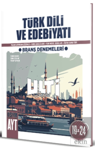 AYT Türk Dili ve Edebiyatı 10 x 24 Branş Denemeleri Suna Ceylan ULTİ S