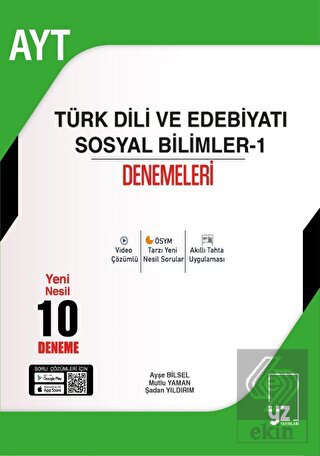 AYT Türk Dili Ve Edebiyatı - Sosyal Bilimleri - 1