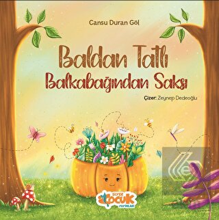 Baldan Tatlı Balkabağından Saksı