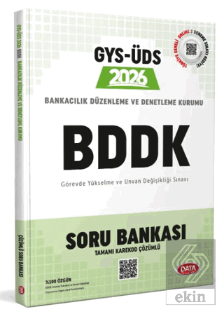 Bankacılık Düzenleme ve Denetleme Kurumu (BDDK) 2026 GYS-ÜDS Soru Bankası (Tamamı Karekod Çözümlü)