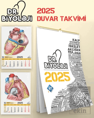 Barış Hoca Dr. Biyoloji Poster Takvim Barış Kapan KR Akademi Yayınları