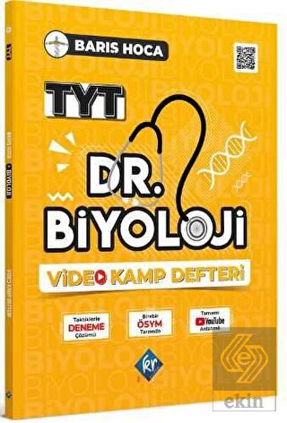 Barış Hoca TYT Dr. Biyoloji Video Kamp Defteri