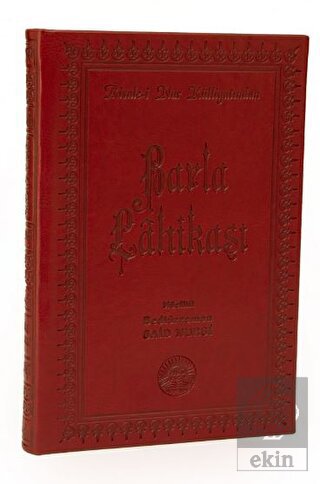 Barla Lahikası Büyük Boy Termo Cilt