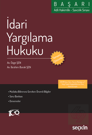 Başarı –  İdari Yargılama Hukuku Tamamı Çözümlü