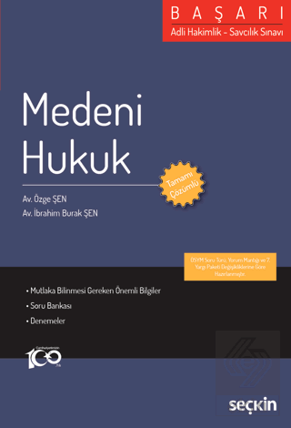 Başarı – Medeni Hukuk Tamamı Çözümlü