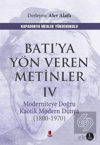 Batı\'ya Yön Veren Metinler 4