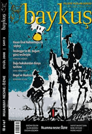 Baykuş Felsefe Yazıları Dergisi Sayı: 3