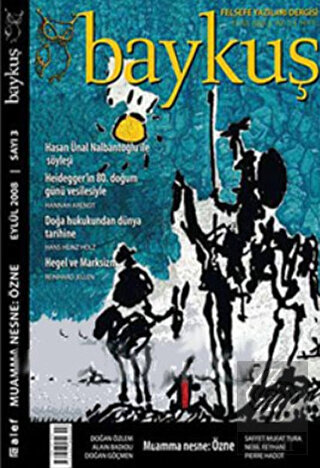 Baykuş Felsefe Yazıları Dergisi Sayı: 3