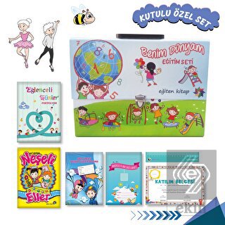 Benim Dünyam Eğitim Seti Kutulu Özel Set (4-5 Yaş)
