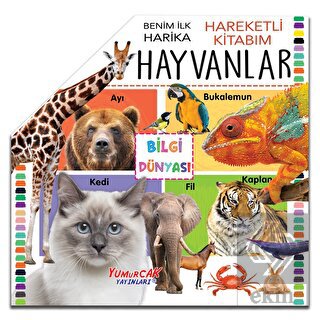 Benim İlk Hareketli Kitabım Hayvanlar